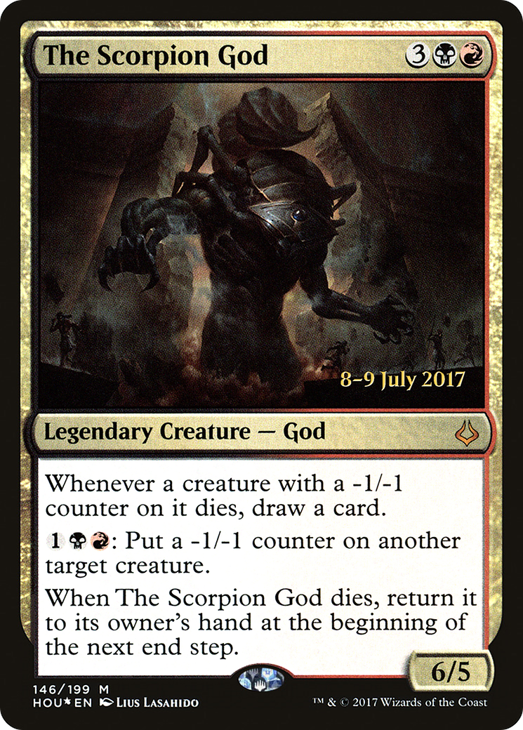 The Scorpion God (PRE-146S) - Hour of Devastation Promos Foil