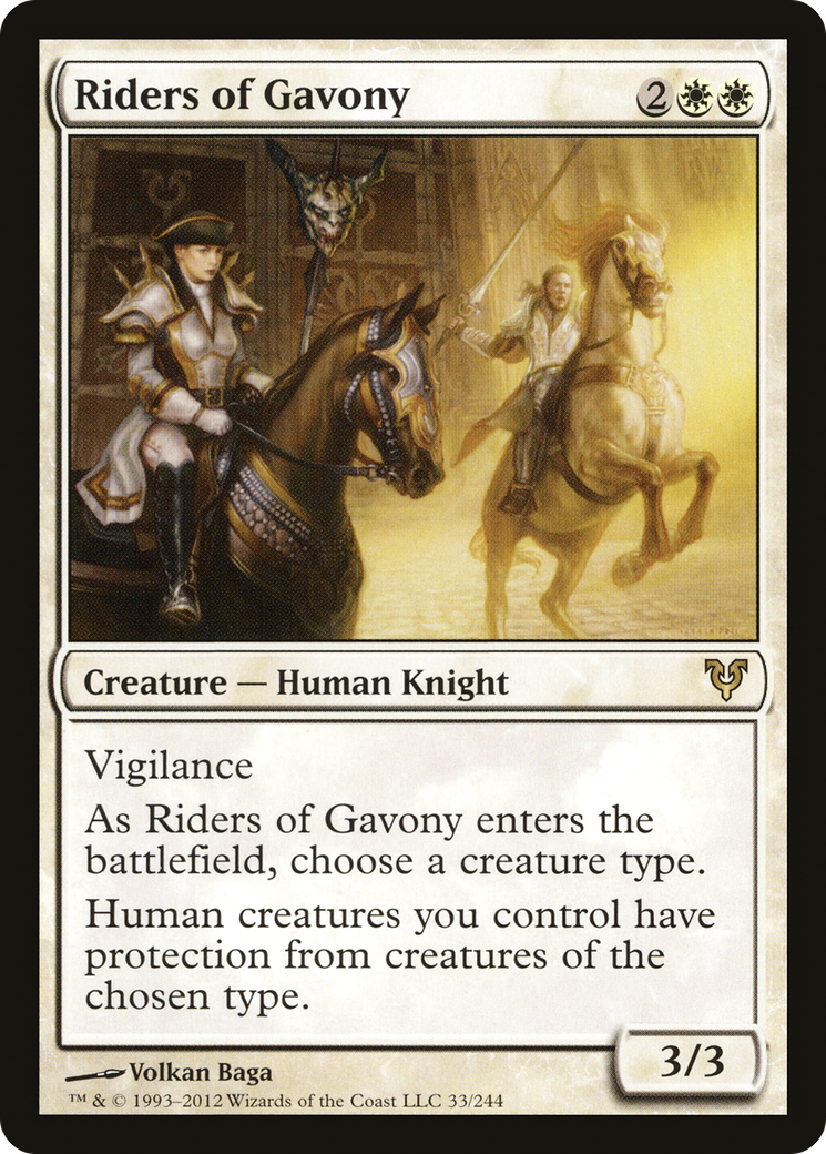 Cavaliers de Gavonie (AVR-033) - Avacyn restaurée