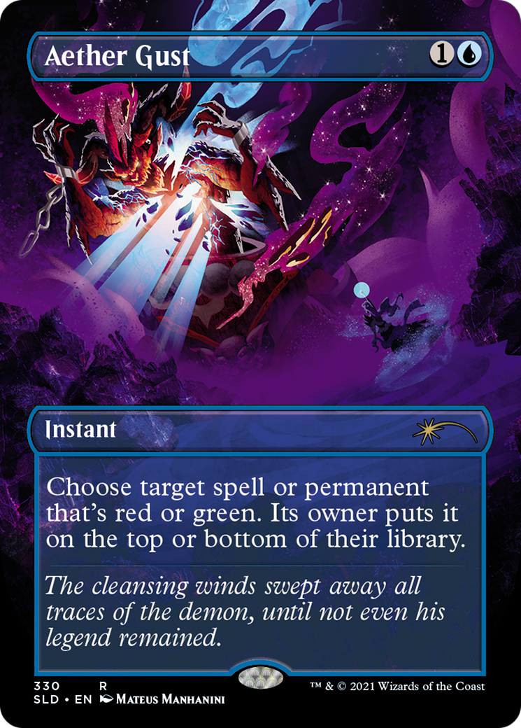 Rafale d'éther (SLD-330) - Goutte de Secret Lair (sans bordure)