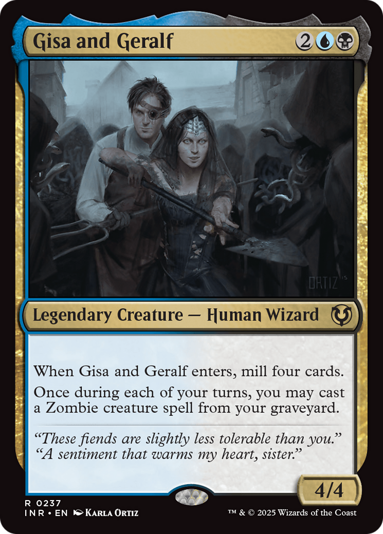 Gisa et Geralf (INR-237) - Innistrad Remastered Foil