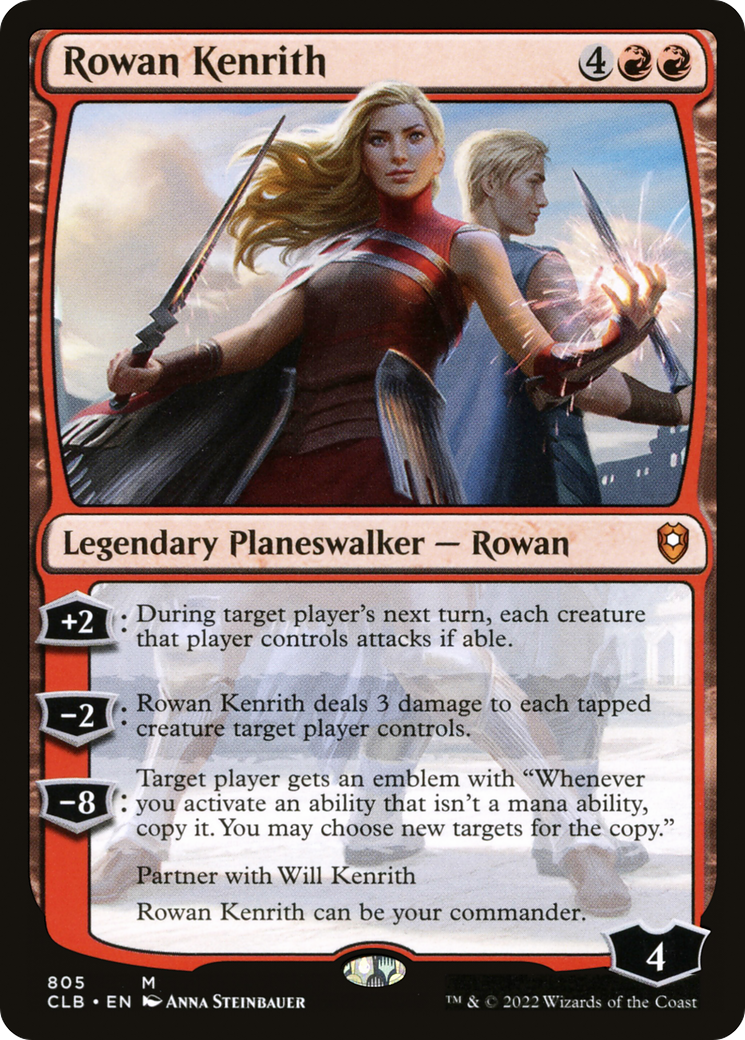 Rowan Kenrith (CLB-805) - Commander Legends : La Bataille de Baldur's Gate