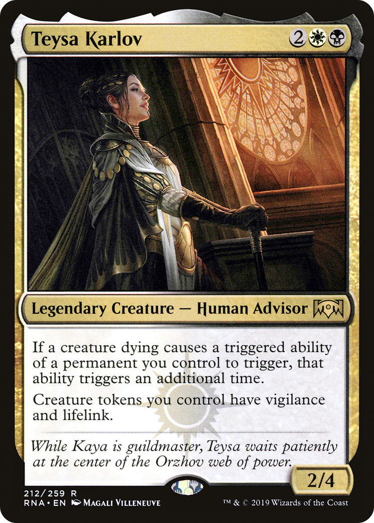 Teysa Karlov (RNA-212) - L'allégeance de Ravnica