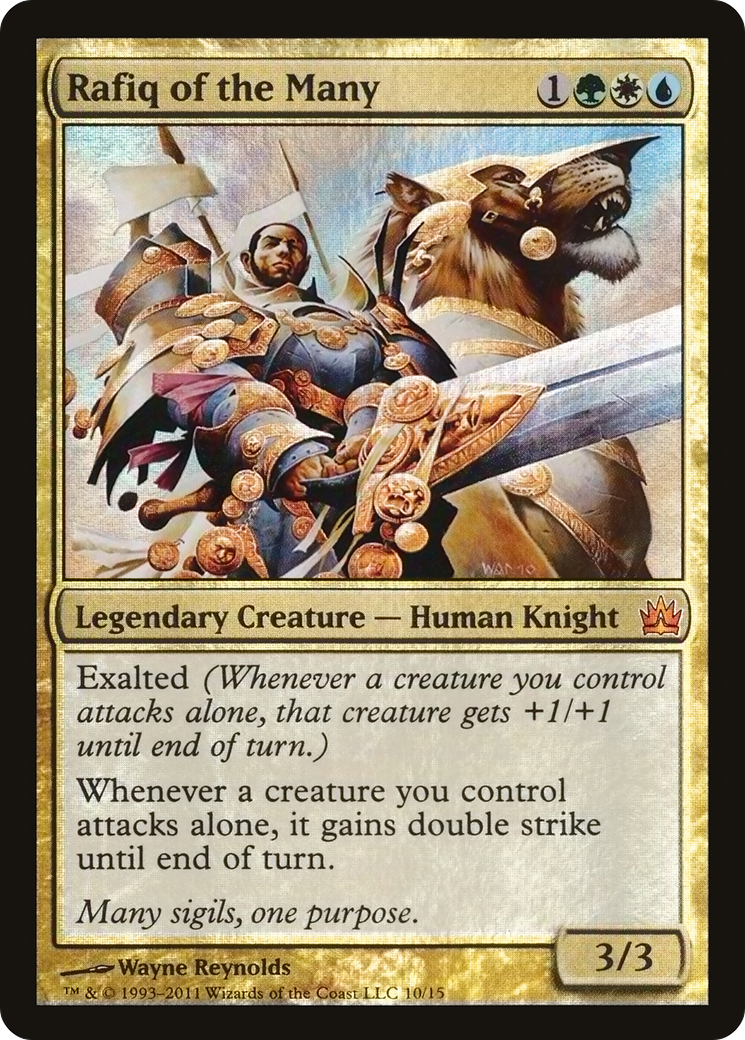 Rafiq des Nombreux (V11-010) - From the Vault : Legends Foil