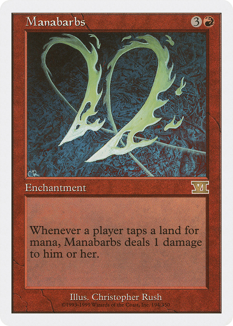 Manabarbs (6ED-194) - Classic Sixth Edition