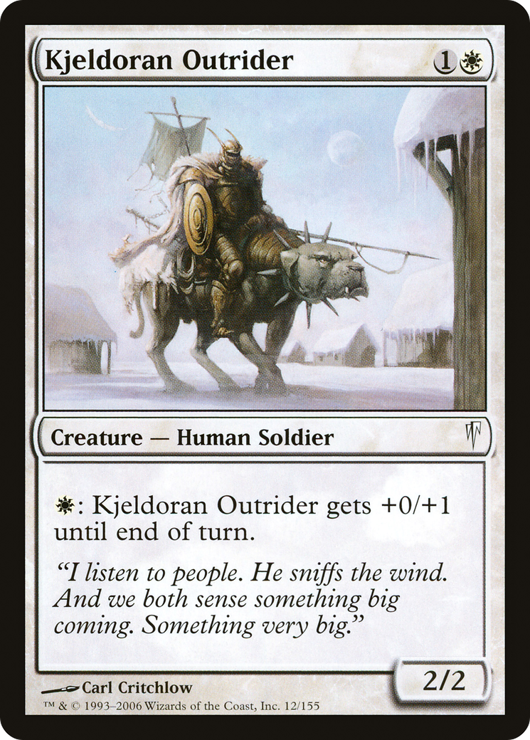 Cavalier Kjeldoran (CSP-012) - Coldsnap