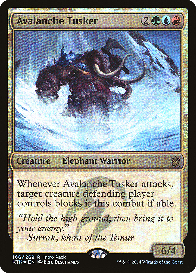 Avalanche Tusker (PKTK-166) - Promotions Les Khans de Tarkir
