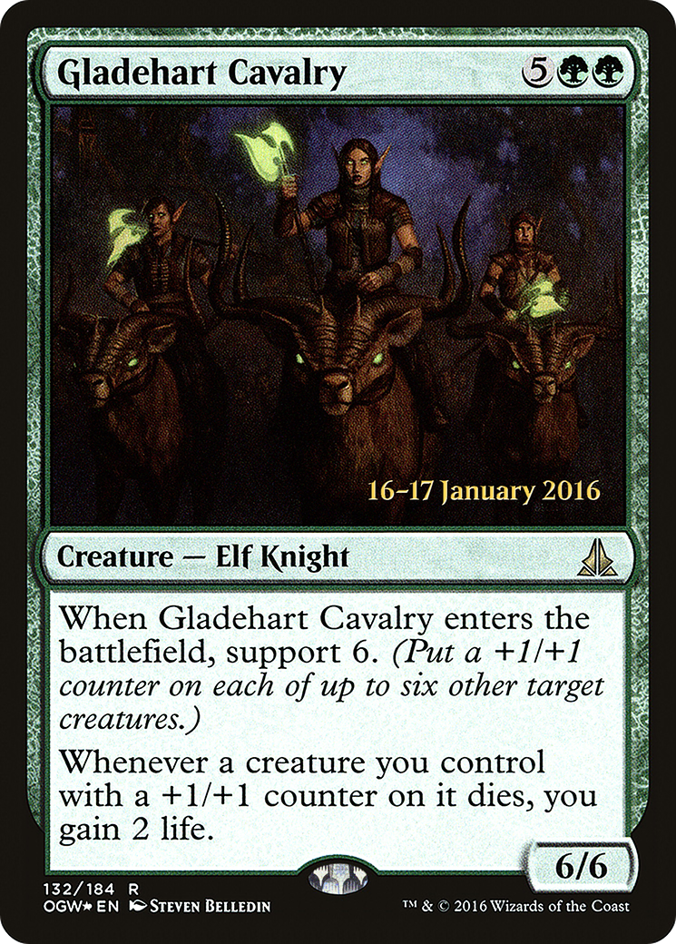 Gladehart Cavalry (PRE-132) - Oath of the Gatewatch Promos Foil