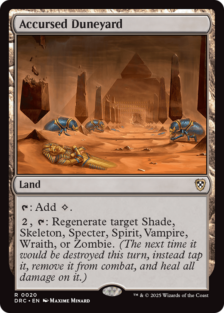 Duneyard maudit (-020) - Commandant : Aetherdrift