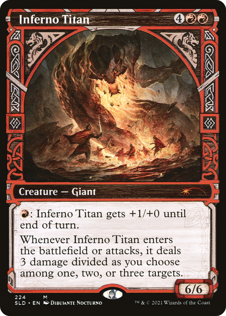 Inferno Titan (SLD-224) - Secret Lair Drop: (Showcase)