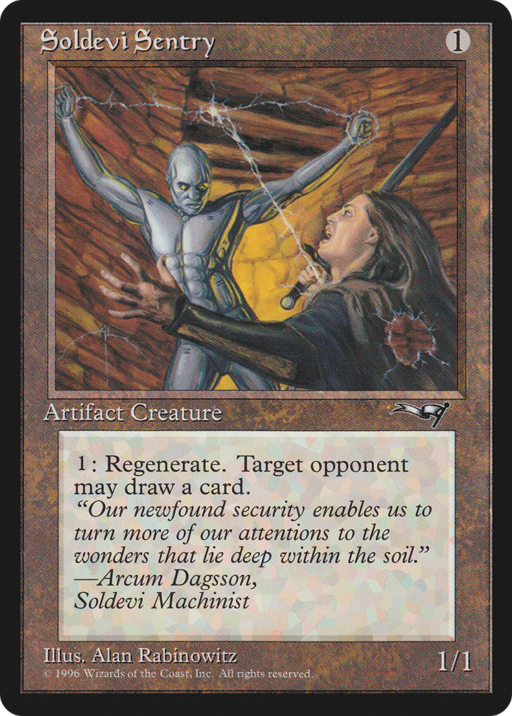 Soldevi Sentry (ALL-132B) - Alliances