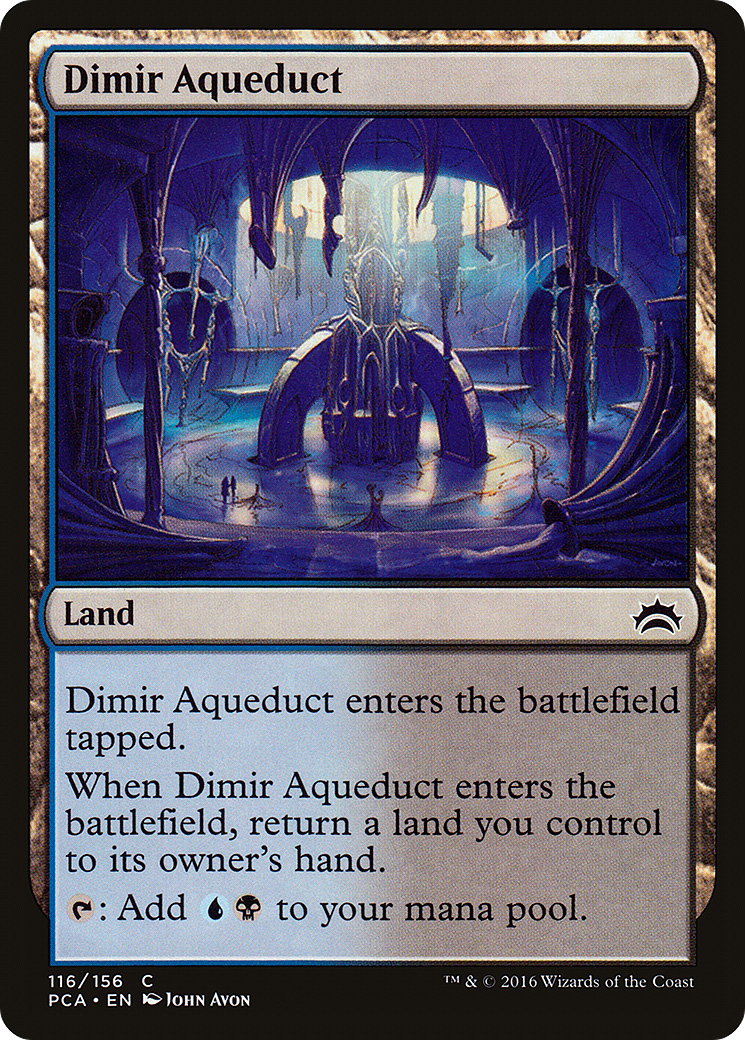 Dimir Aqueduct (PCA-116) - Planechase Anthology