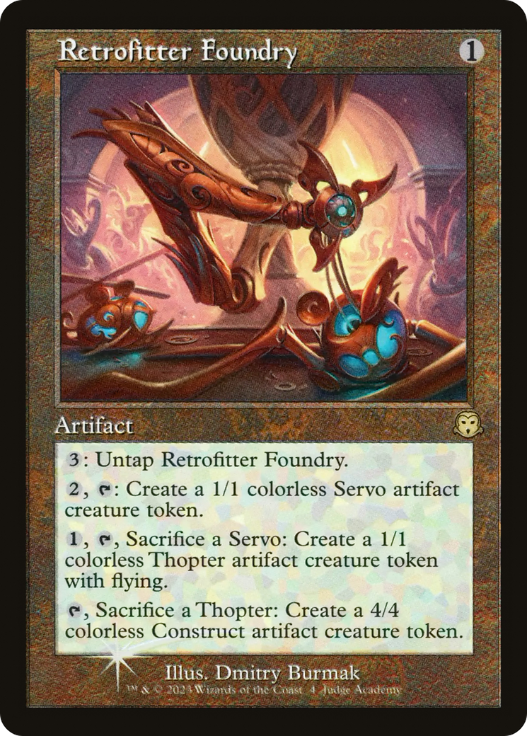 Retrofitter Foundry (JDG-004) - Judge Gift Cards 2023 Foil