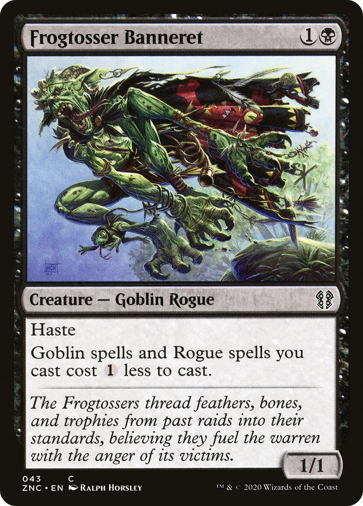 Bannièreet Frogtosser (ZNC-043) - Commandant ascendant de Zendikar