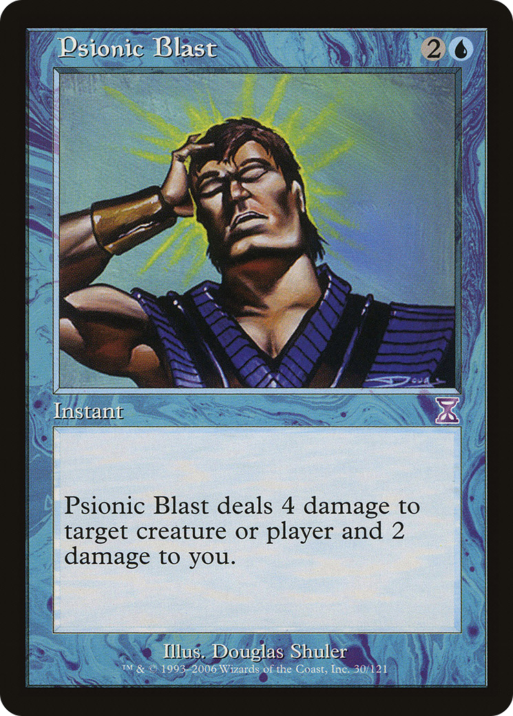 Psionic Blast (TSB-030) - Spirale temporelle décalée dans le temps