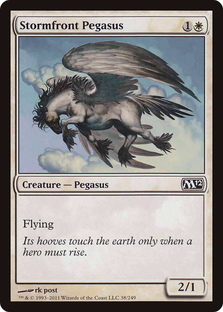 Stormfront Pegasus (M12-038) - Magic 2012 Foil