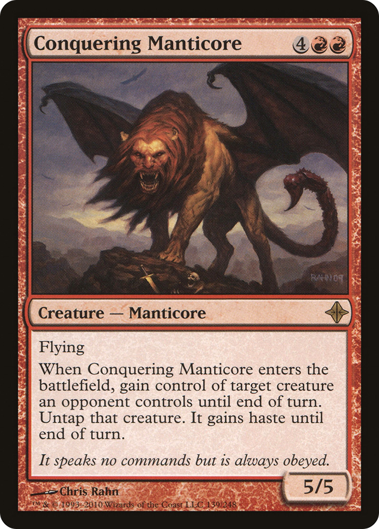Conquérir Manticore (ROE-139) - L'Ascension des Eldrazi