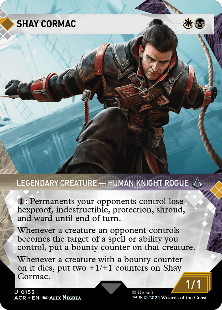 Shay Cormac (Showcase) (ACR-153) - Assassin's Creed: (Showcase) (Borderless) Foil