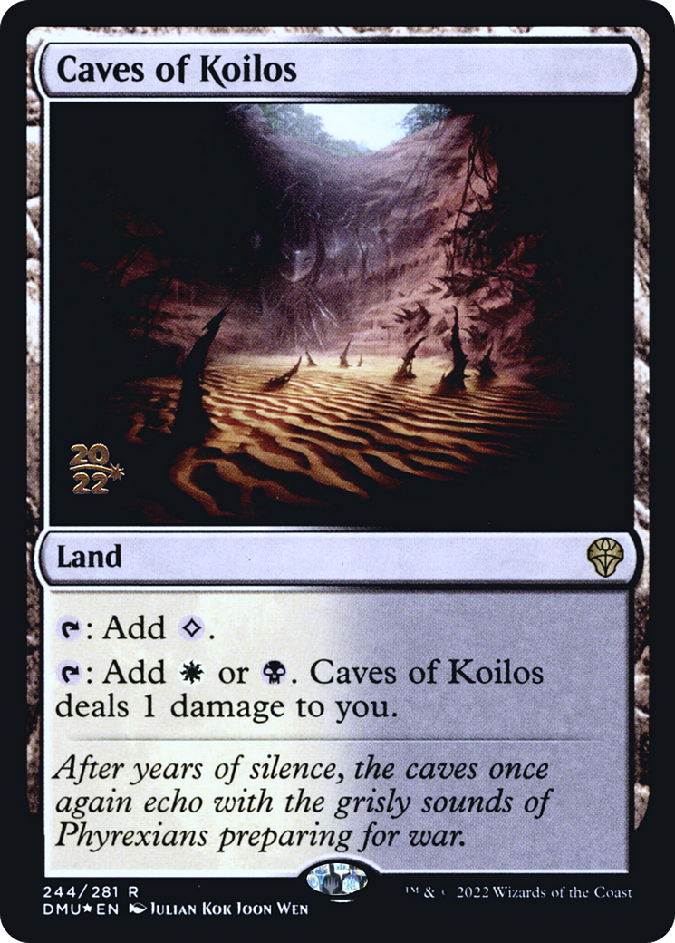 Caves of Koilos (PRE-244) - Dominaria United Promos Foil