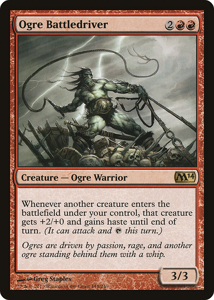 Pilote de combat ogre (M14-148) - Magic 2014 Foil