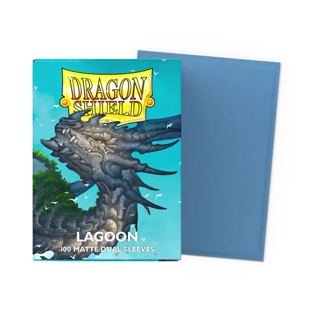 Dragon Shield - Lagoon 'Saras' - Pochettes doubles mates - Taille standard