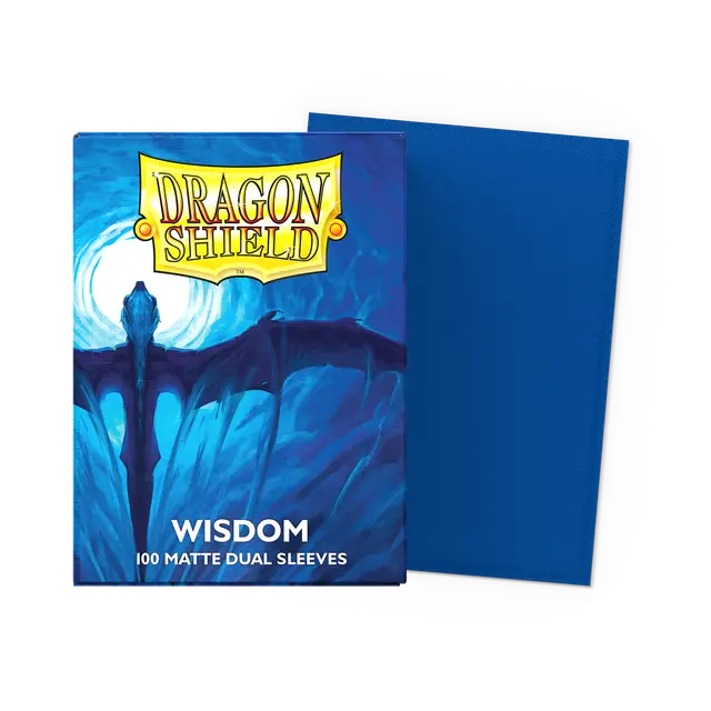 Dragon Shield - Wisdom - Pochettes doubles mates - Taille standard