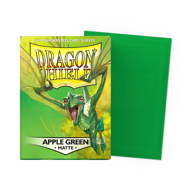 Dragon Shield - Apple Green - Matte Sleeves - Standard Size