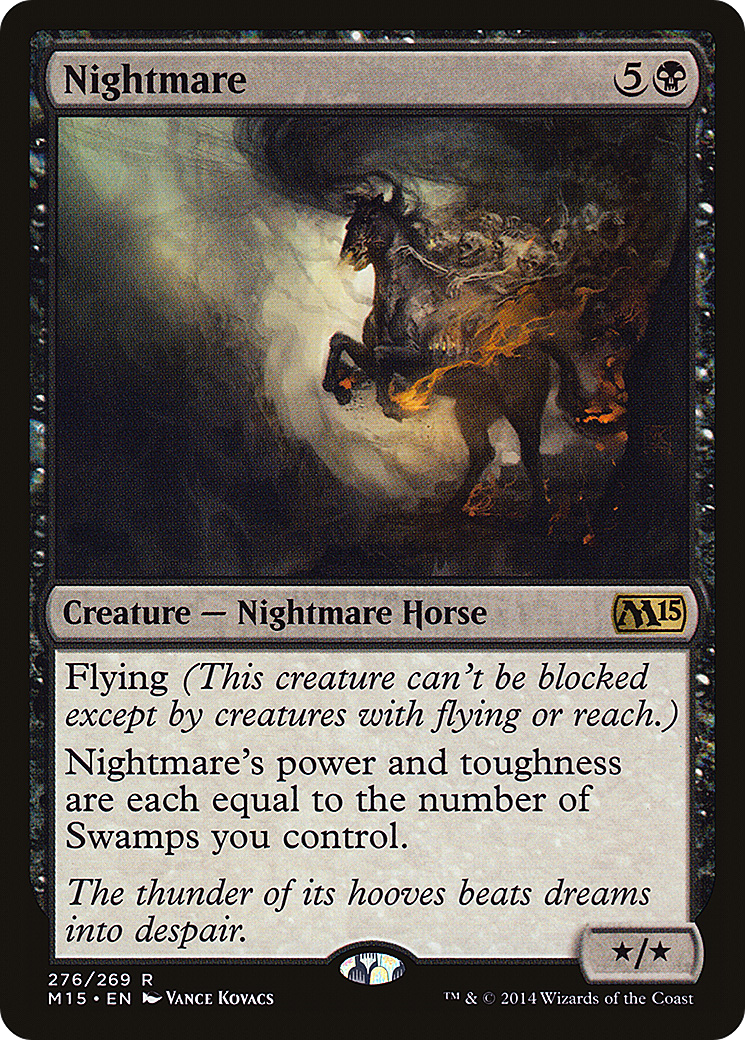 Nightmare (M15-276) - Magic 2015 Foil