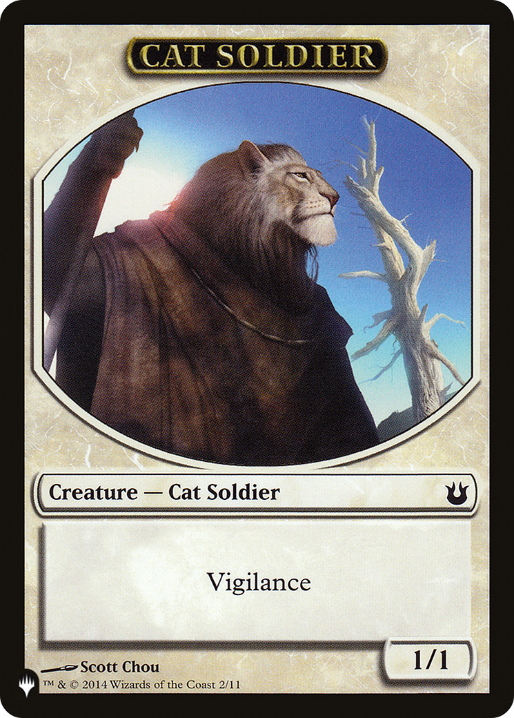 Cat Soldier (PLST-TBNG-2) - The List