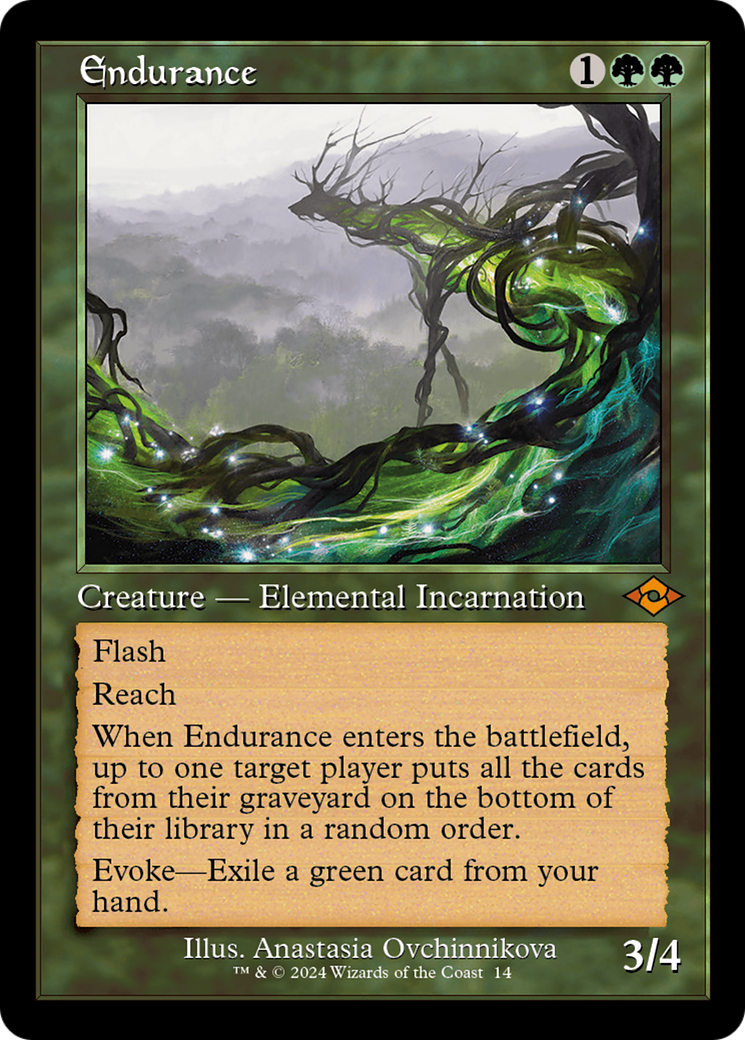 Endurance (H2R-014) - Modern Horizons 2 Timeshifts Foil