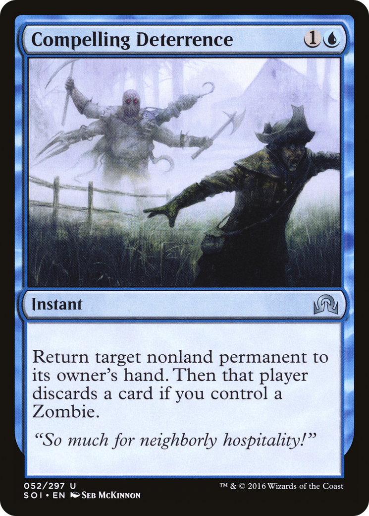 Compelling Deterrence (SOI-052) - Shadows over Innistrad