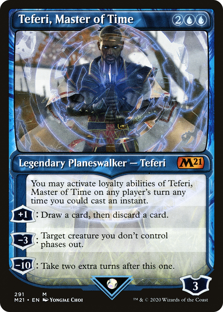Teferi, Maître du Temps (M21-291) - Coffret de base 2021 : (Vitrine) Foil