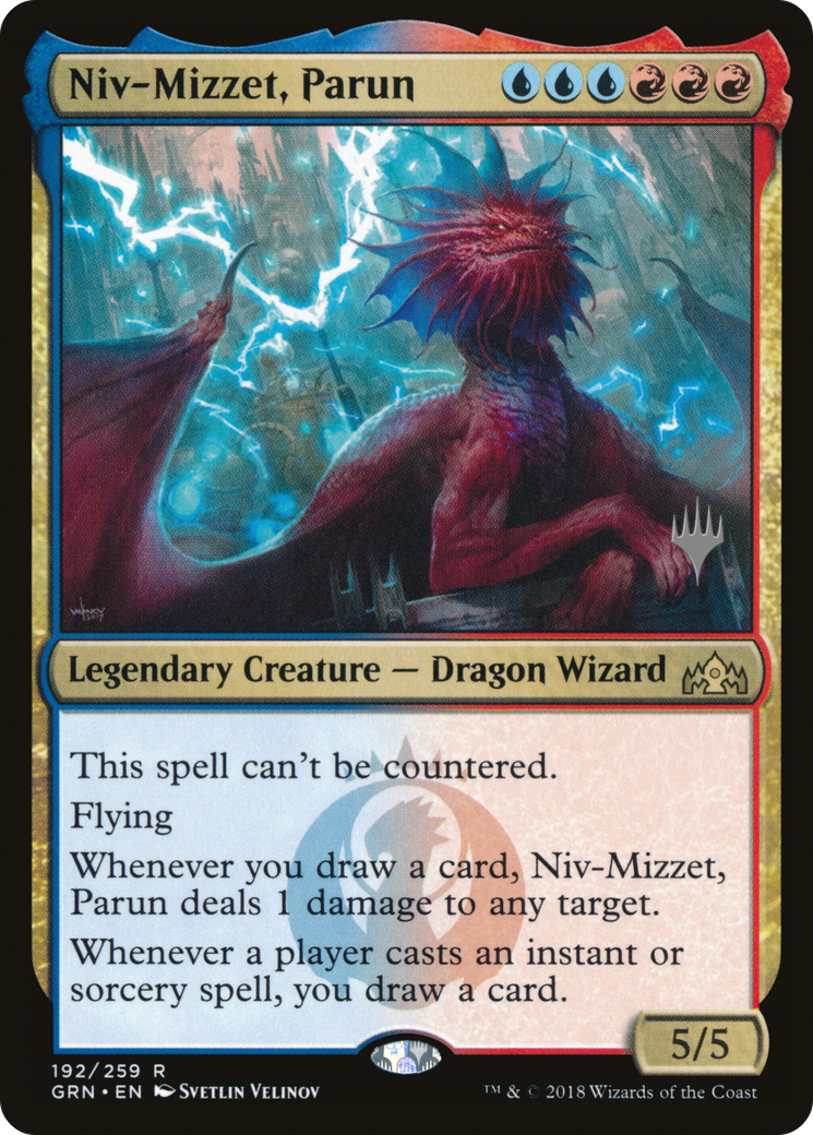 Niv-Mizzet, Parun (PGRN-192P) - Promos des Guildes de Ravnica