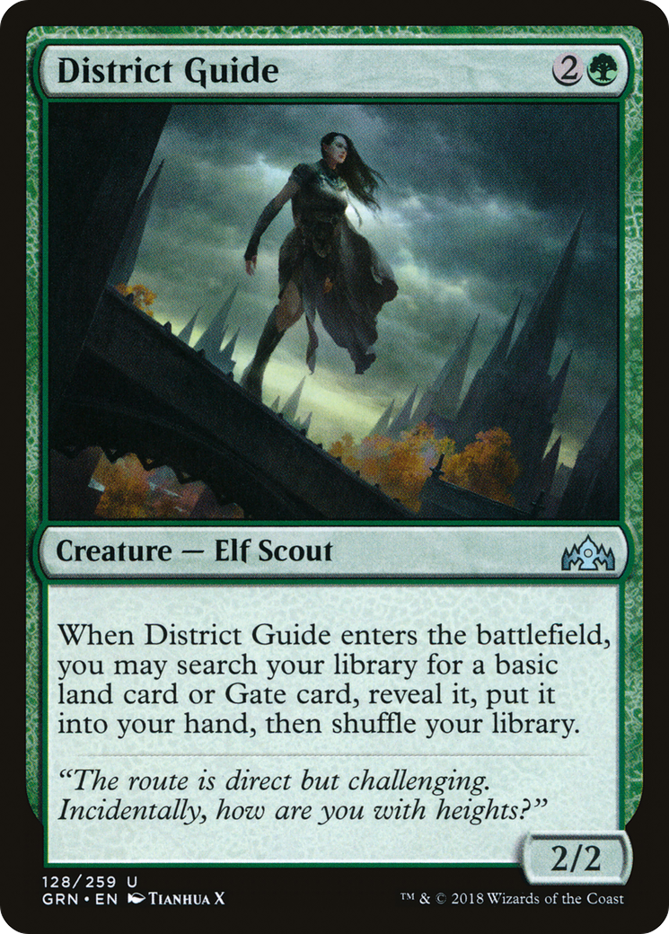 Guide de district (GRN-128) - Guildes de Ravnica Foil
