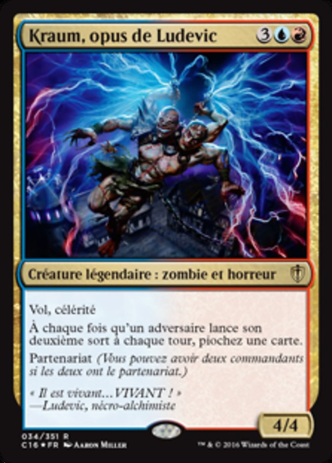 Kraum, Opus de Ludevic (C16-034) - Commander 2016 Foil