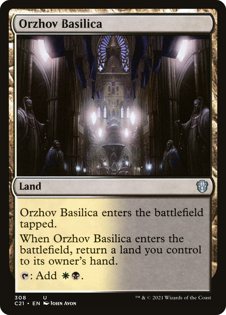 Basilique d'Orzhov (21-308) - Commander 2021