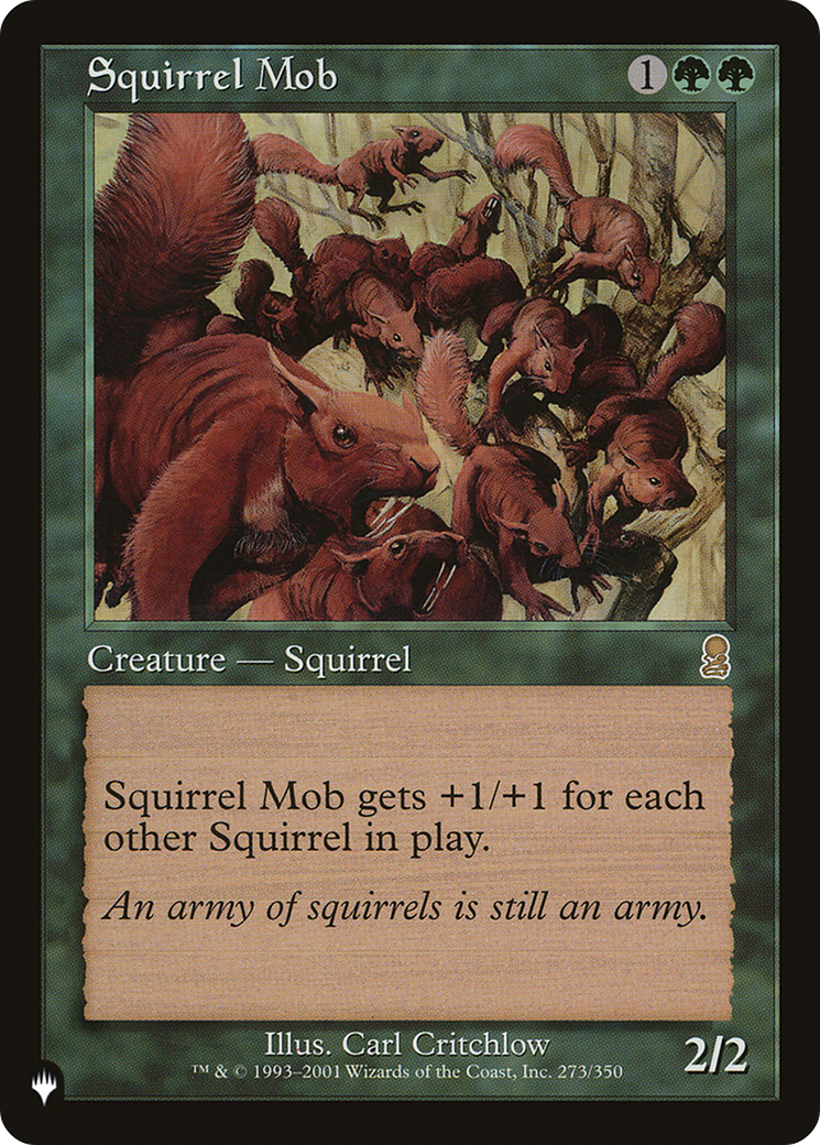 Squirrel Mob (LIST-ODY-273) - The List