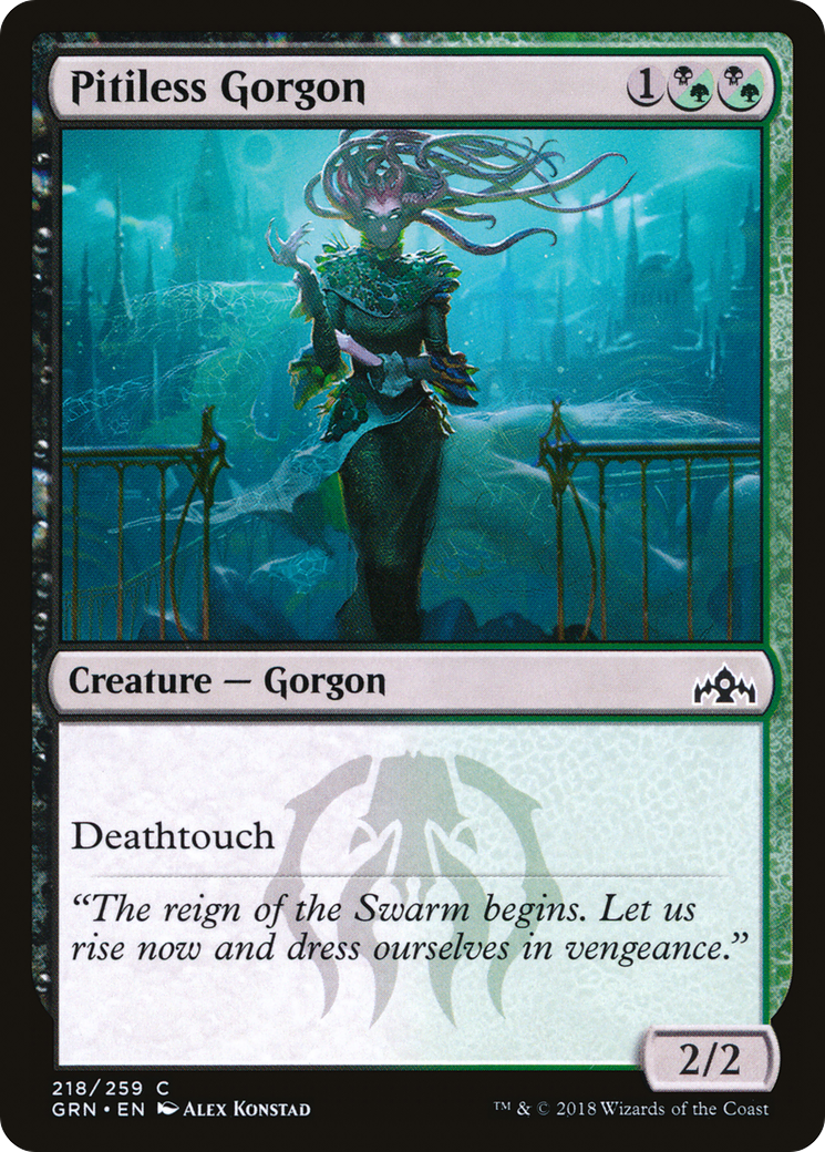 Gorgone impitoyable (GRN-218) - Guildes de Ravnica Foil