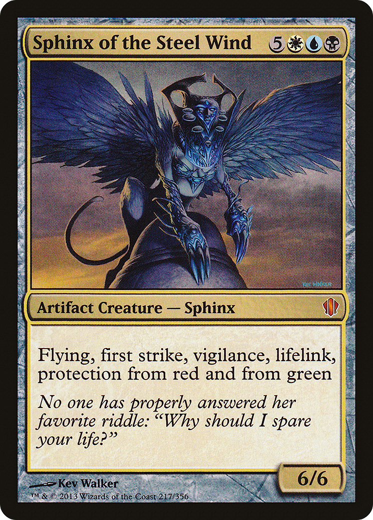 Sphinx du Vent d'Acier (C13-217) - Commander 2013
