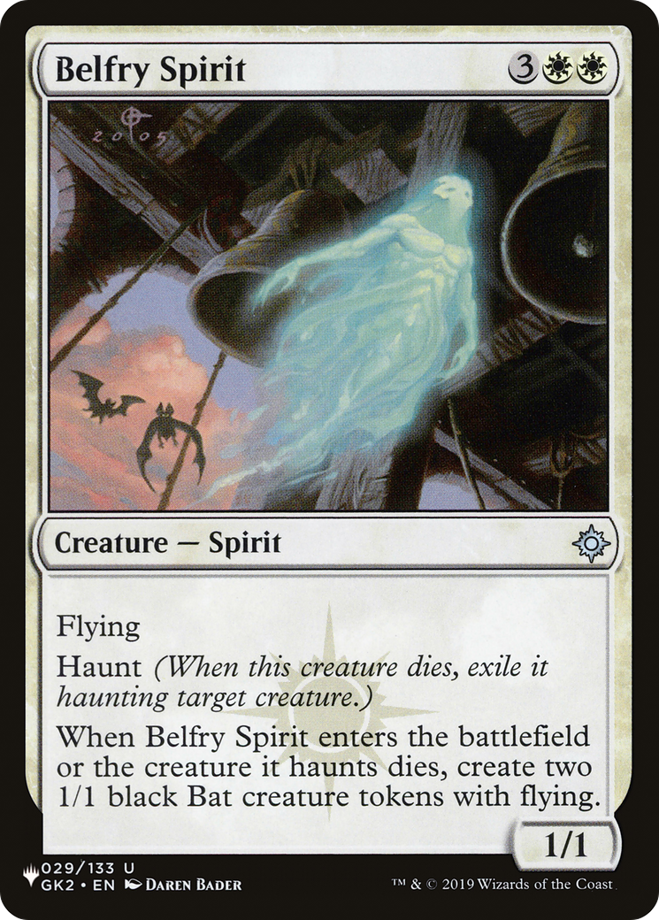 Belfry Spirit (LIST-029/133) - The List