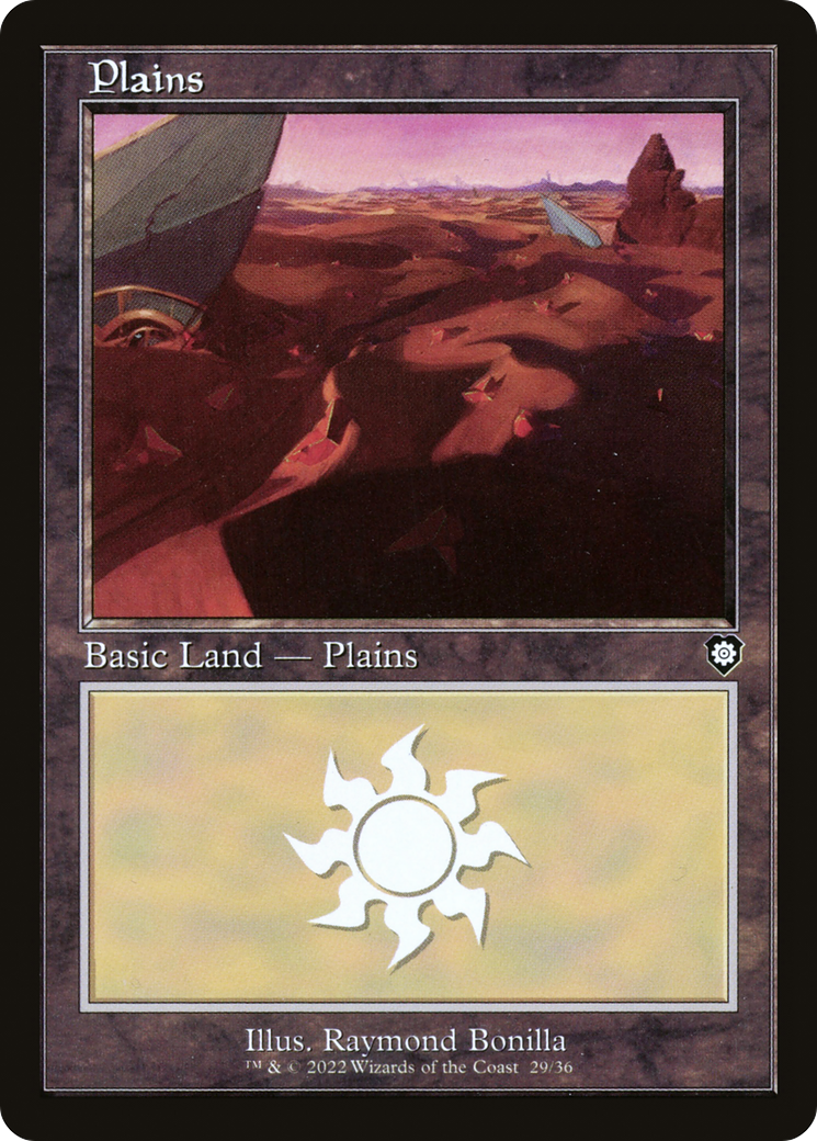 Plains (29) (Retro Frame) (BRC-029) - The Brothers' War Commander