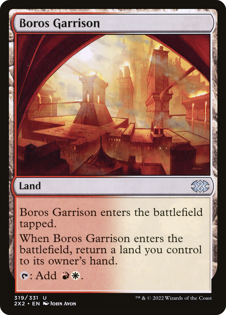 Boros Garrison (2X2-319) - Double Masters 2022 Fleuret