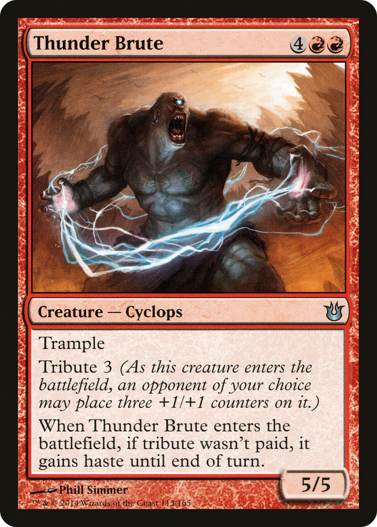 Thunder Brute (BNG-113) - Born of the Gods