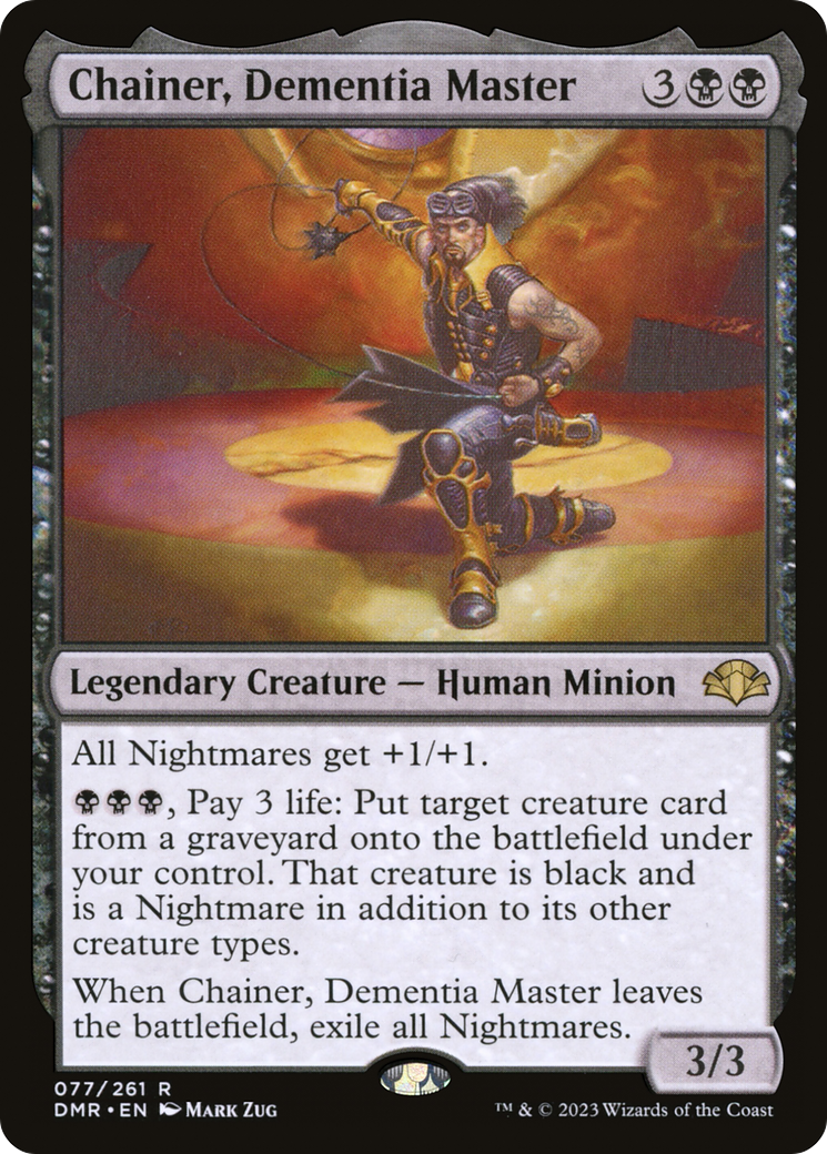 Chainer, Maître de la Démence (DMR-077) - Dominaria Remastered