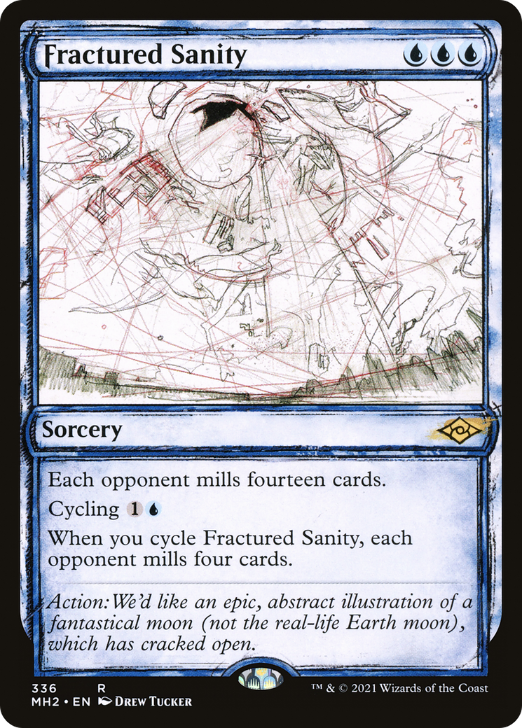 Fractured Sanity (MH2-336) - Modern Horizons 2 : (Vitrine) Feuille