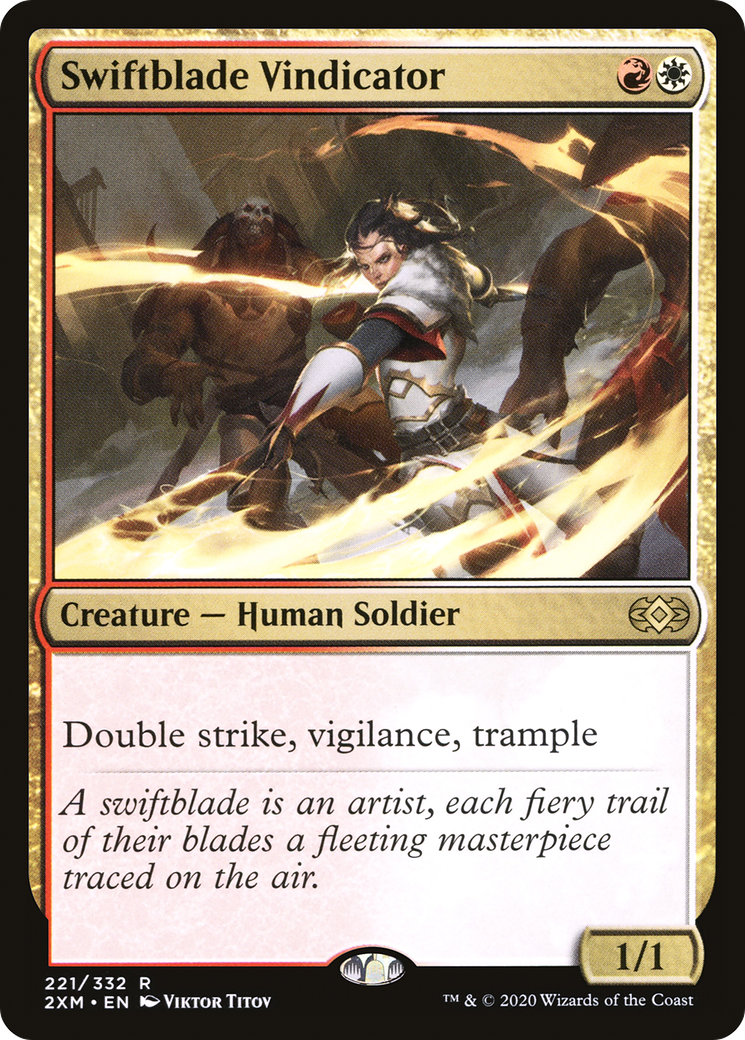 Vindicator à lame rapide (2XM-221) - Double Masters Foil