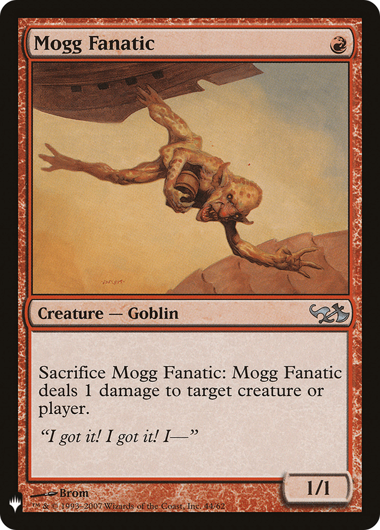 Mogg Fanatic (LIST-DD1-44) - The List