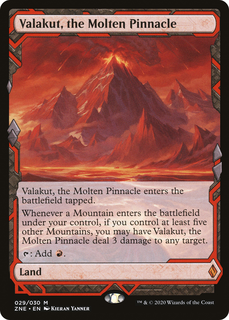 Valakut, le Pinacle de la Fusion (ZNE-029) - Zendikar Rising Expeditions Foil