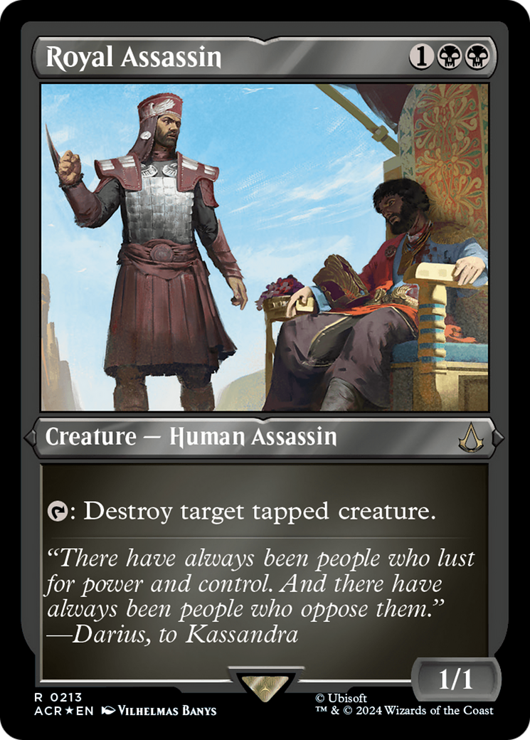 Royal Assassin (ACR-213) - Assassin's Creed Etched Foil