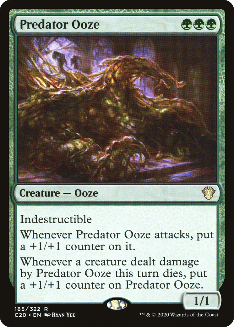 Predator Ooze (C20-185) - Commander 2020
