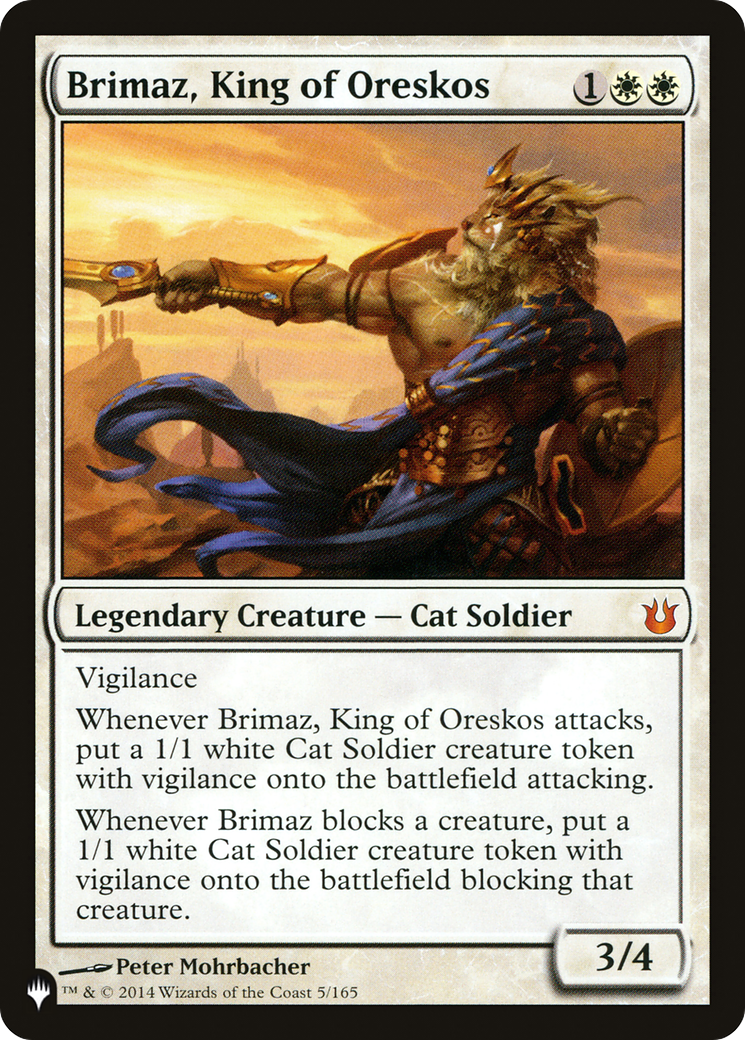 Brimaz, King of Oreskos (LIST-5/165) - The List